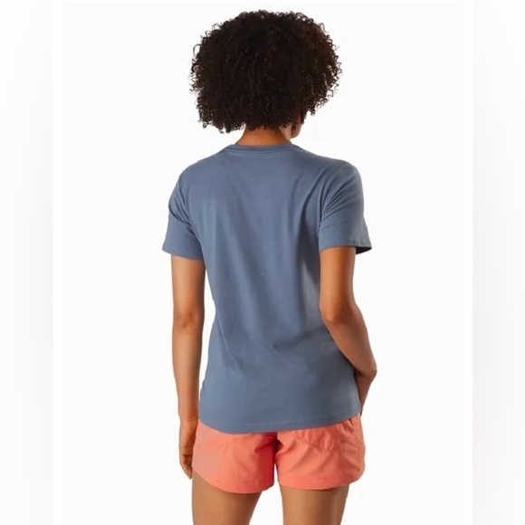 Arc’teryx A Squared‎ Stretch Cotton T-Shirt in Stratosphere Blue XS - Picture 2 of 6